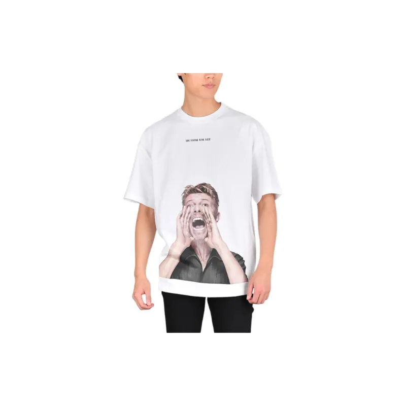 IH NOM UH NIT David Bowie Print T shirt-5