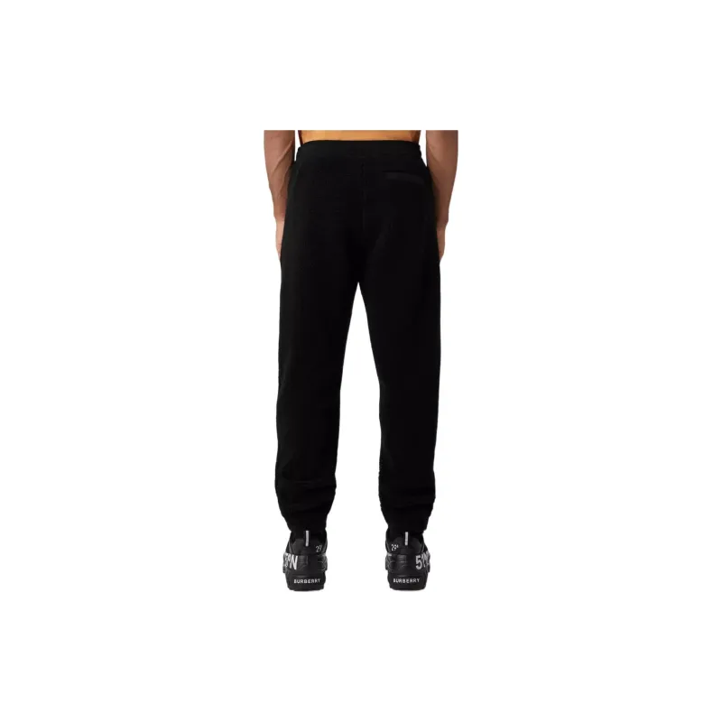 Burberry Embroidered logo Fleece Track Pants-2