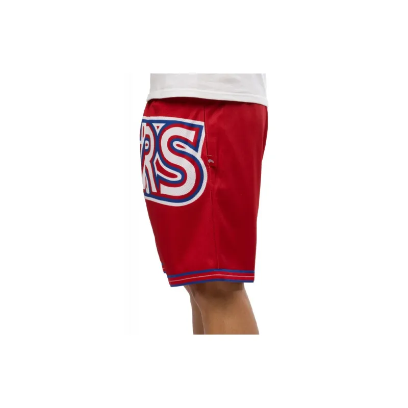 Mitchell Ness Basketball Shorts Men Red-6