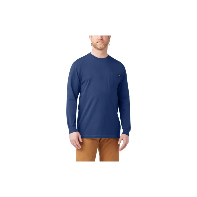 Dickies Heavyweight Long Sleeve Pocket T-Shirt T-Shirt Men's Blue-3