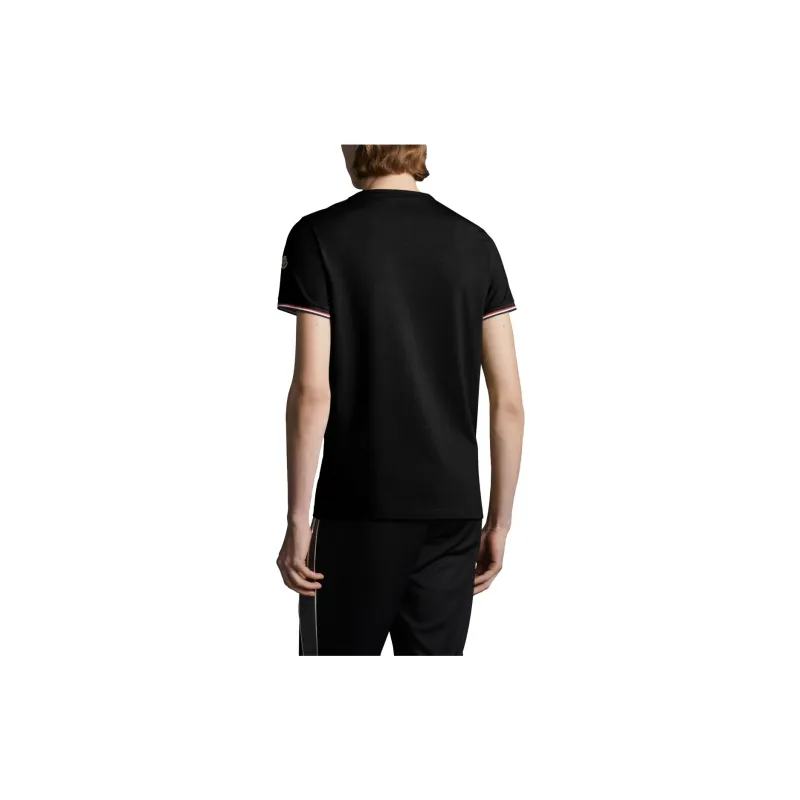 Moncler SS24 T Shirts Men Black-3