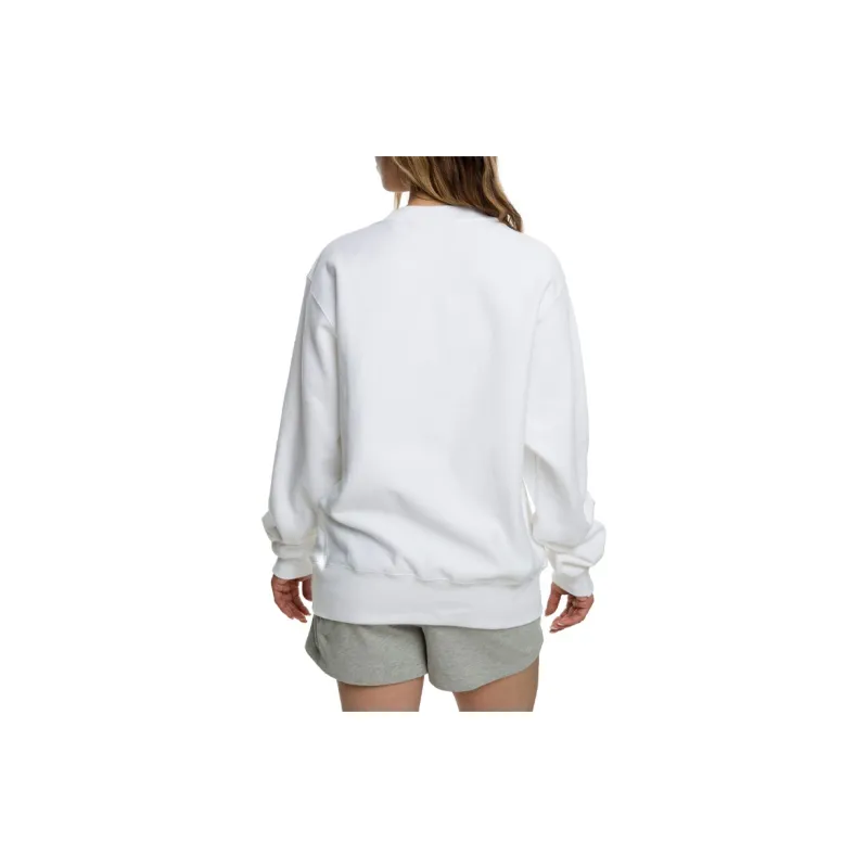 Champion Crew Neck Loose Fit Regular Sweatshirt US Version Unisex White-4