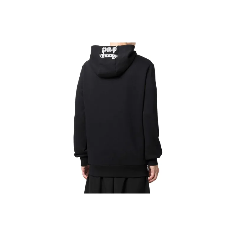 PHILIPP PLEIN Skull print Crystal embellished Hoodie-2