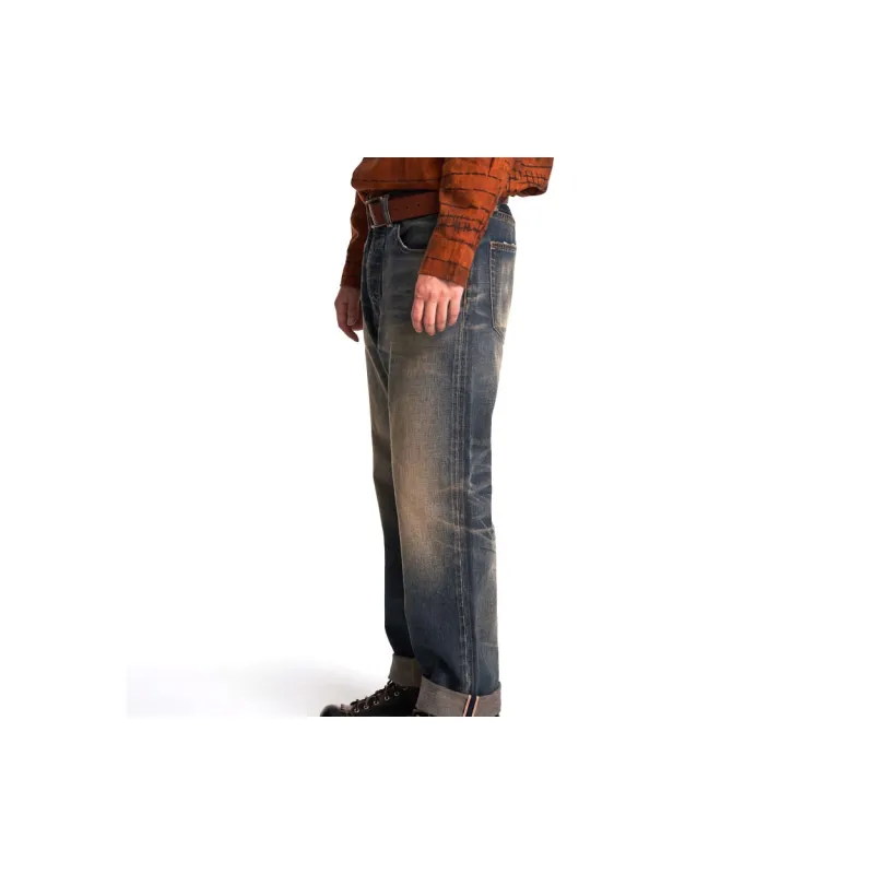 TEKABLU Jeans Unisex South Aromatic Mountain Blue-3