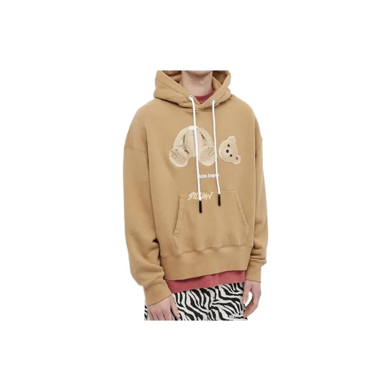 PALM ANGELS Bear Hoodie-2