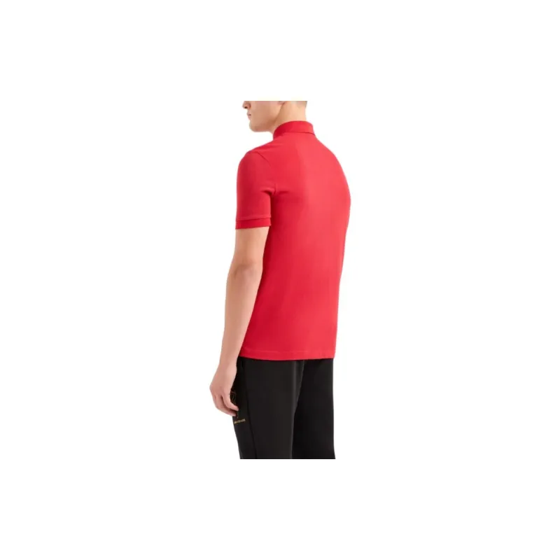 ARMANI EXCHANGE SS24 Polo Shirt Men's Red-2