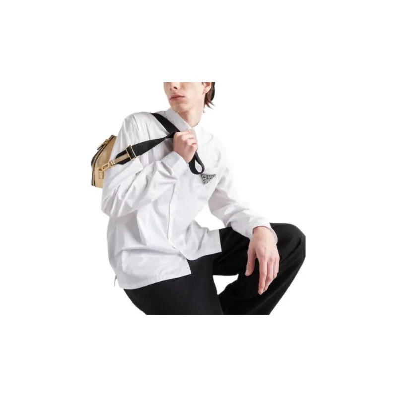 PRADA Shirts Men White-3