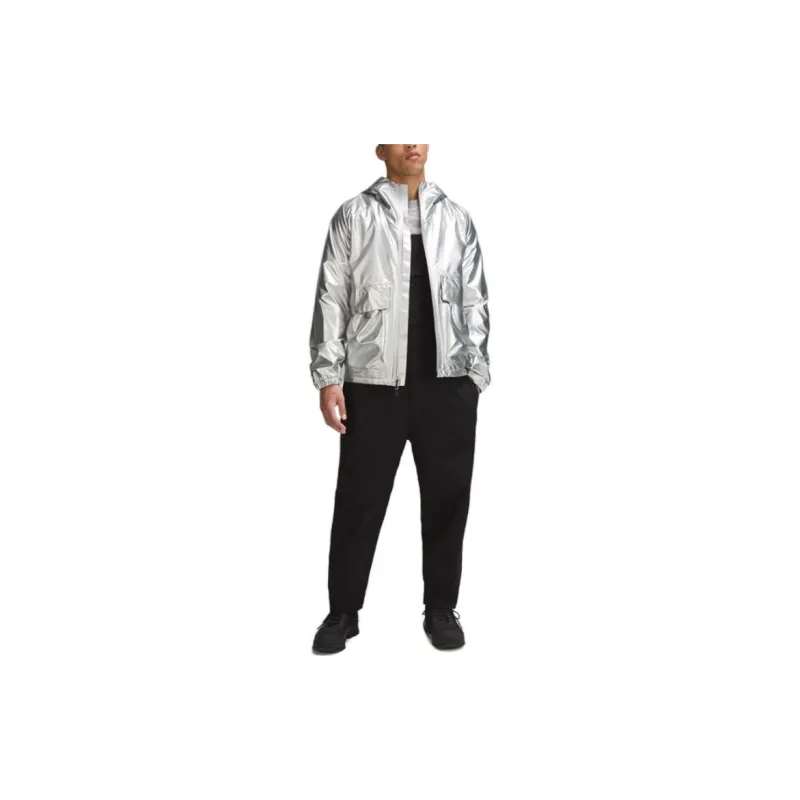 Lululemon Lab Series Jackets Men Silver-2
