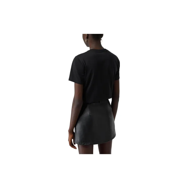 Burberry Men Logo Print T-shirt Black-7