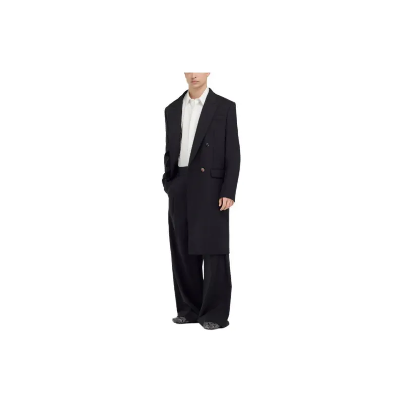 Roberto Cavalli SS24 Coats Men's Black-4