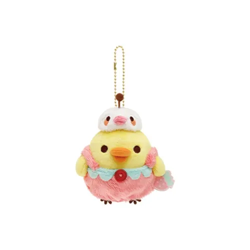 SAN X 2024 Strawberry Collection, Little Chick Dolls Plush Pendant 10cm Height