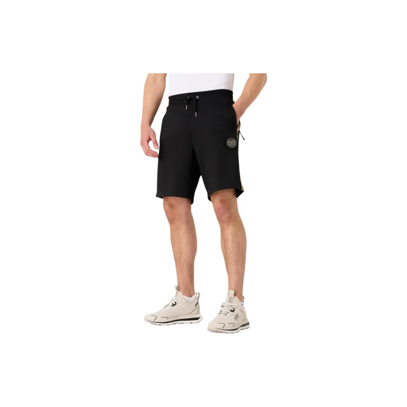 EMPORIO ARMANI Logo patch Shorts-2