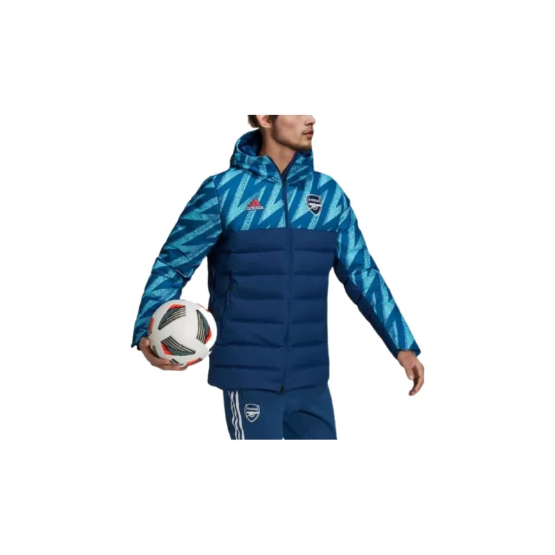 Adidas Down Jackets Men Blue-1
