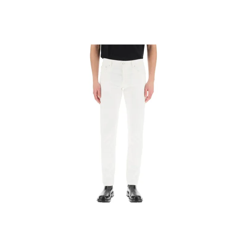 Alexander McQueen Jeans Men White-1