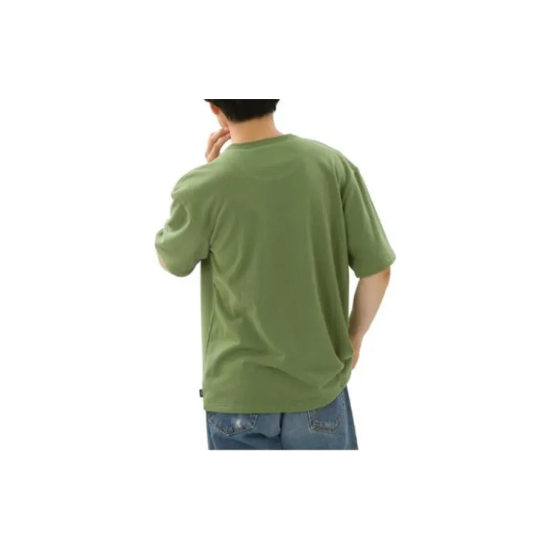 Vans CURREN X KNOST T-Shirt Men's Green-5
