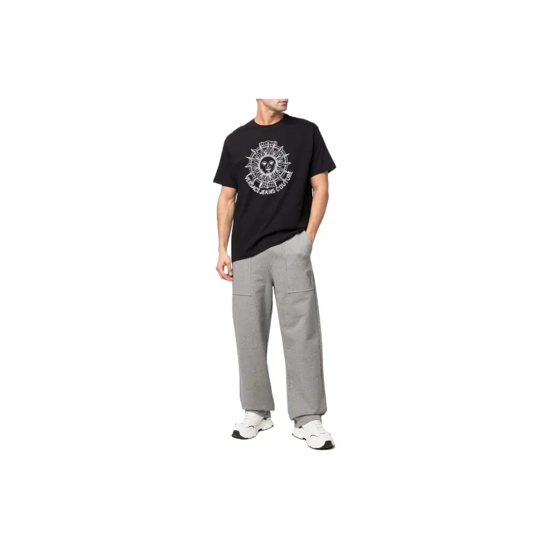 VERSACE JEANS COUTURE T Shirts Men Black-1