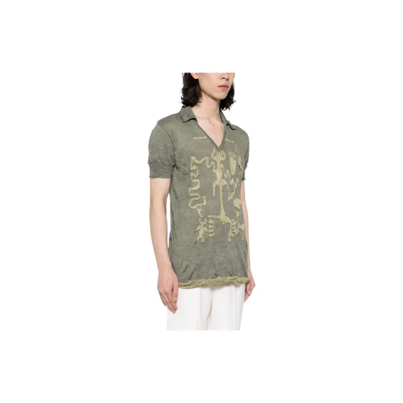 Vivienne Westwood Caveman Knitted Polo Top-3