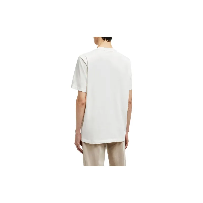 Moncler T Shirts Men White-2
