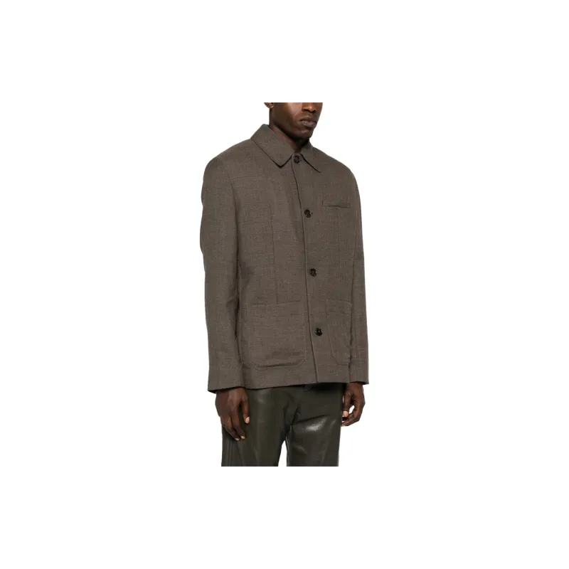 NANUSHKA Jackets Men Brown-2