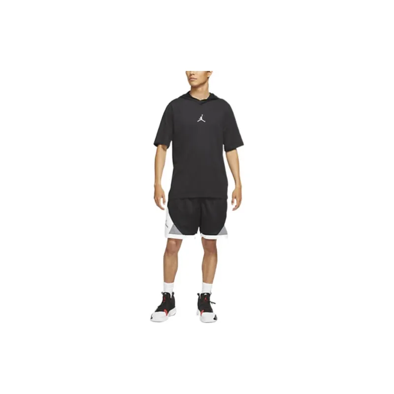JORDAN T Shirts Men Black-2