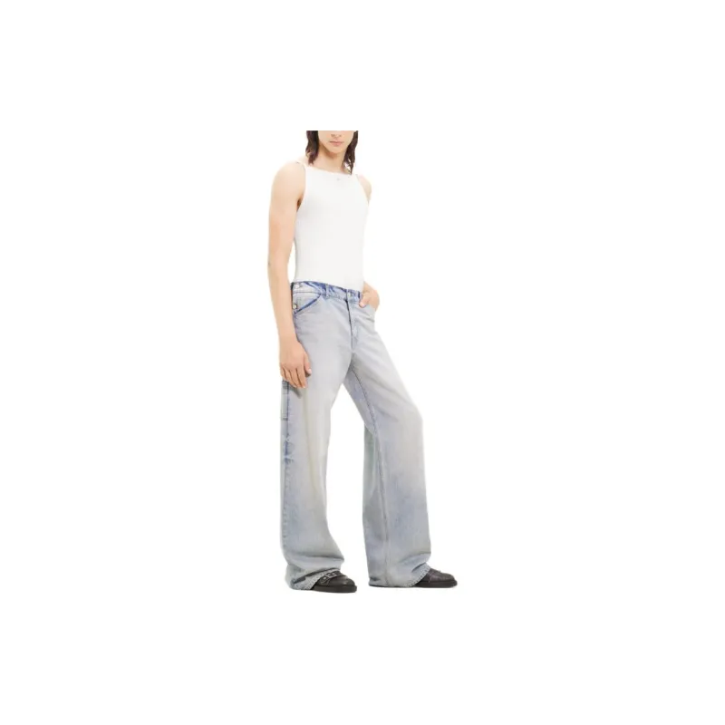 Courrèges Denim Baggy Pants-1