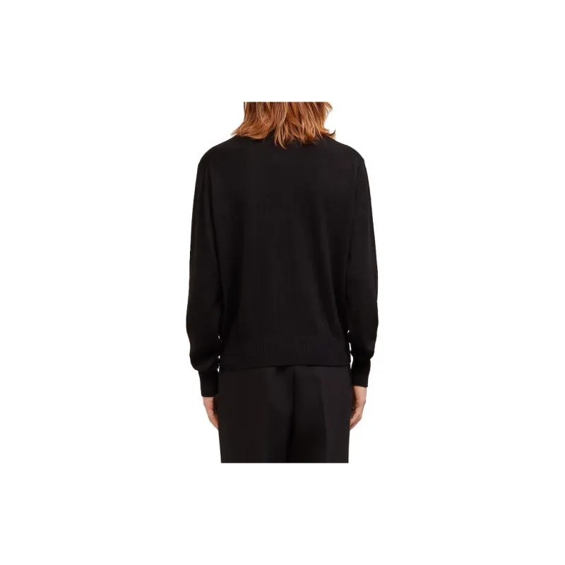 Ami Paris Ami De Coeur Embroidery Turtleneck Sweater-2