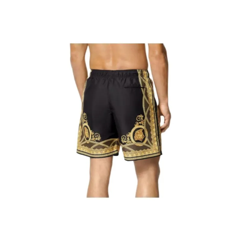 VERSACE Pattern Printed Swim Shorts-2