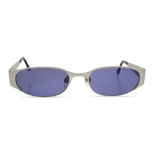 CHANEL Pre-Owned 1990-2000 Oval-framed Sunglasses