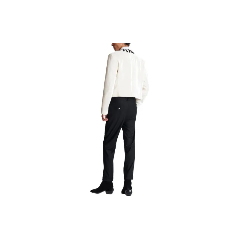 BALMAIN FW23 Jackets Coats Men's White-2