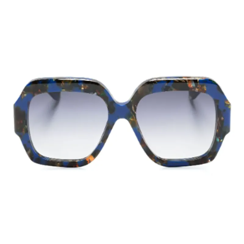 Chloé Eyewear Tortoiseshell Oversize-frame Sunglasses-1