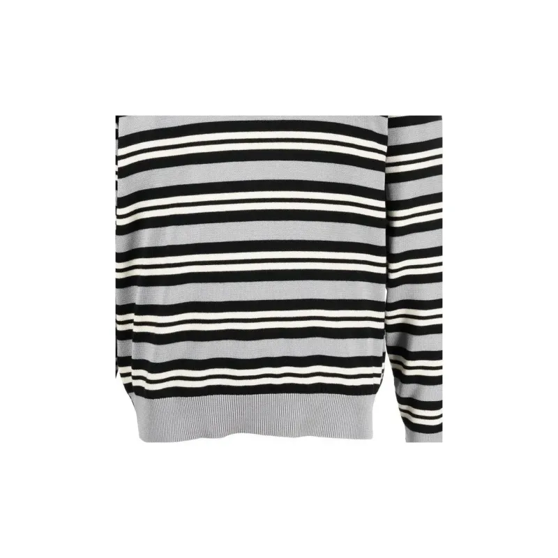 KENZO Floral embroidered Striped Jumper-5