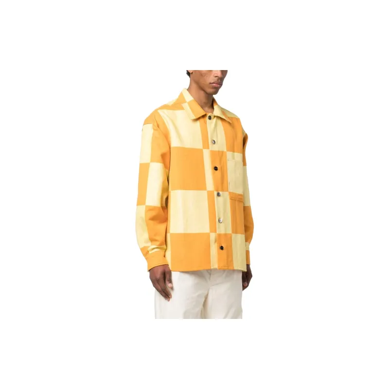 Jacquemus Long Sleeve Check Shirt-3