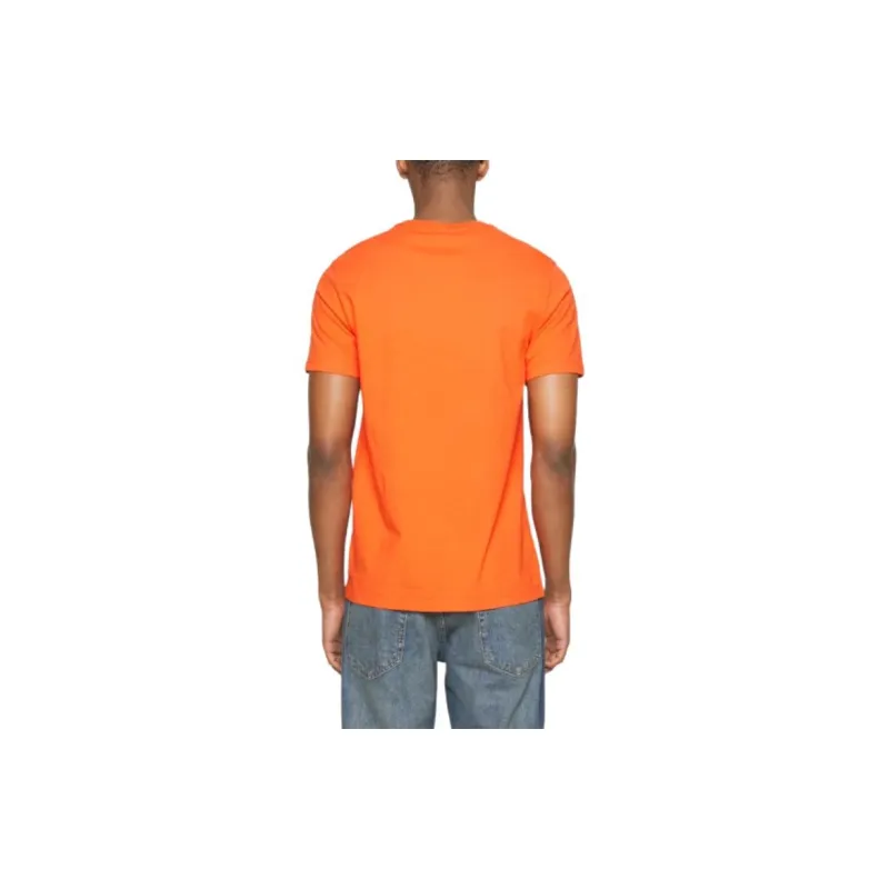 Levis T-Shirts Men Orange-5