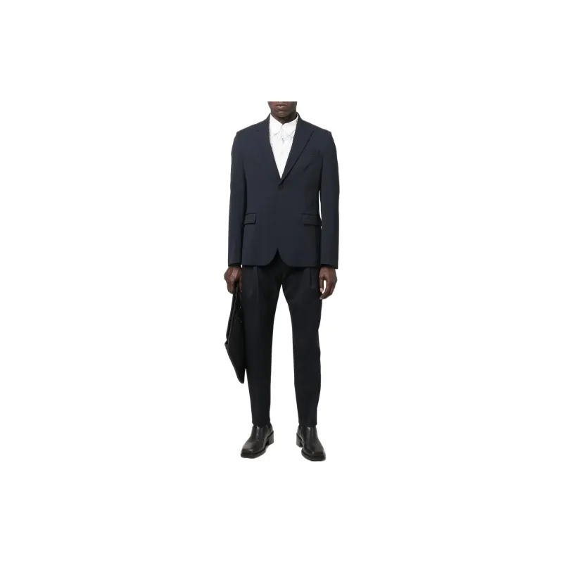 Alexander McQueen SS22 Suit Trousers Men's Blue-1