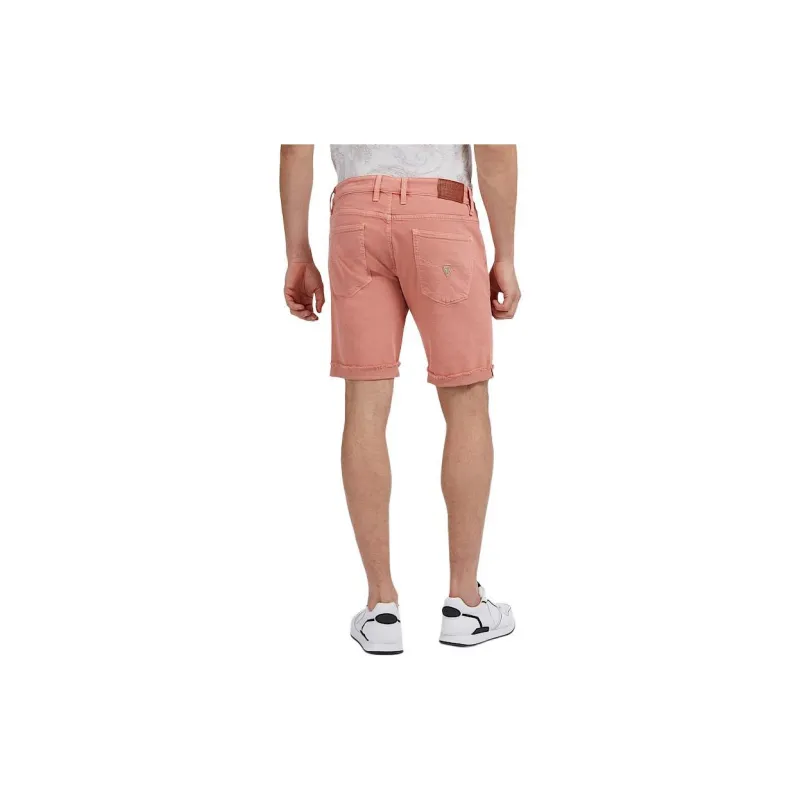 GUESS Denim Shorts Casual Shorts Men's Pink-3