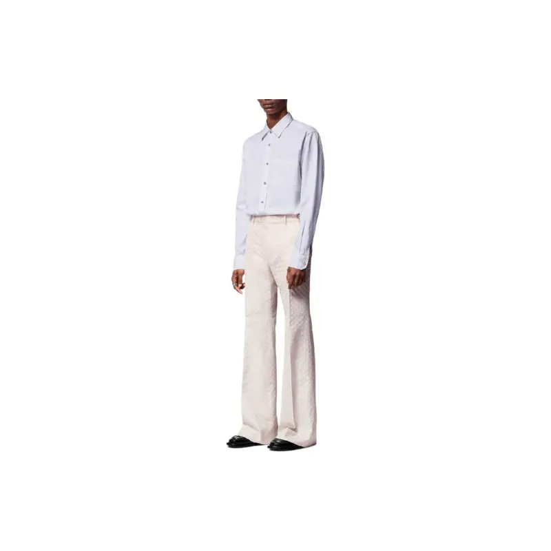 LOUIS VUITTON Embroidered Long Sleeved Cotton Shirt-1