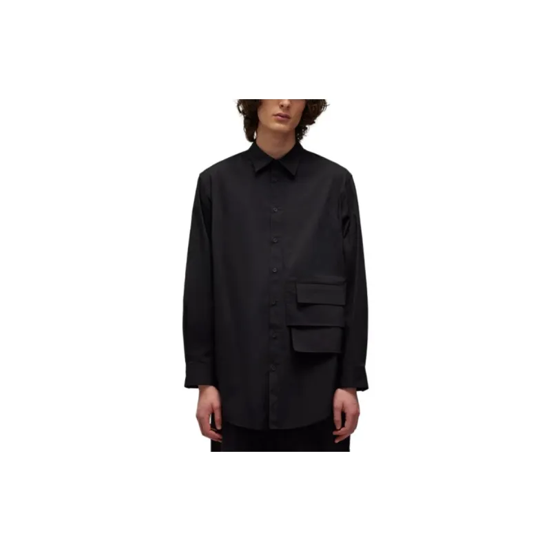 Y 3 Logo stamp Shirt-2