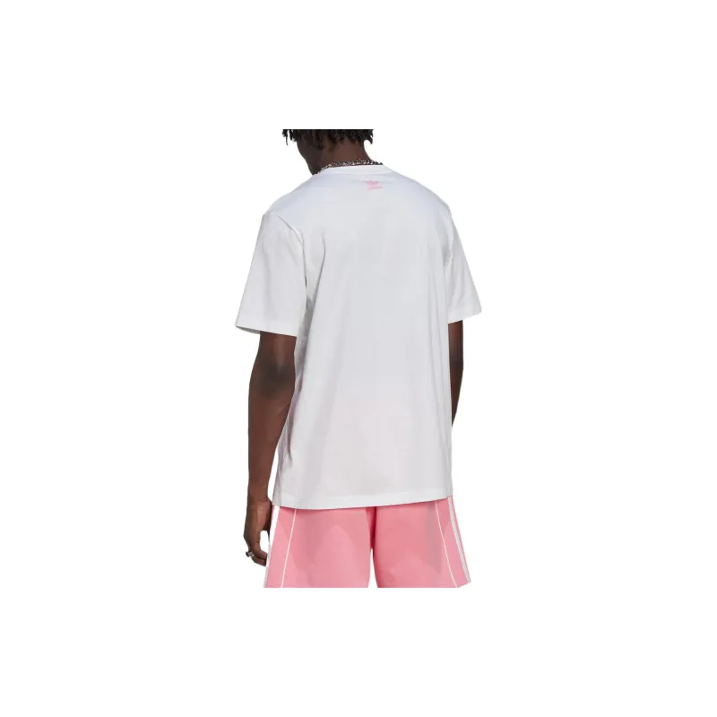 Adidas Originals Rekive SpeedTrefoil Graphic T-Shirt Men's White-2