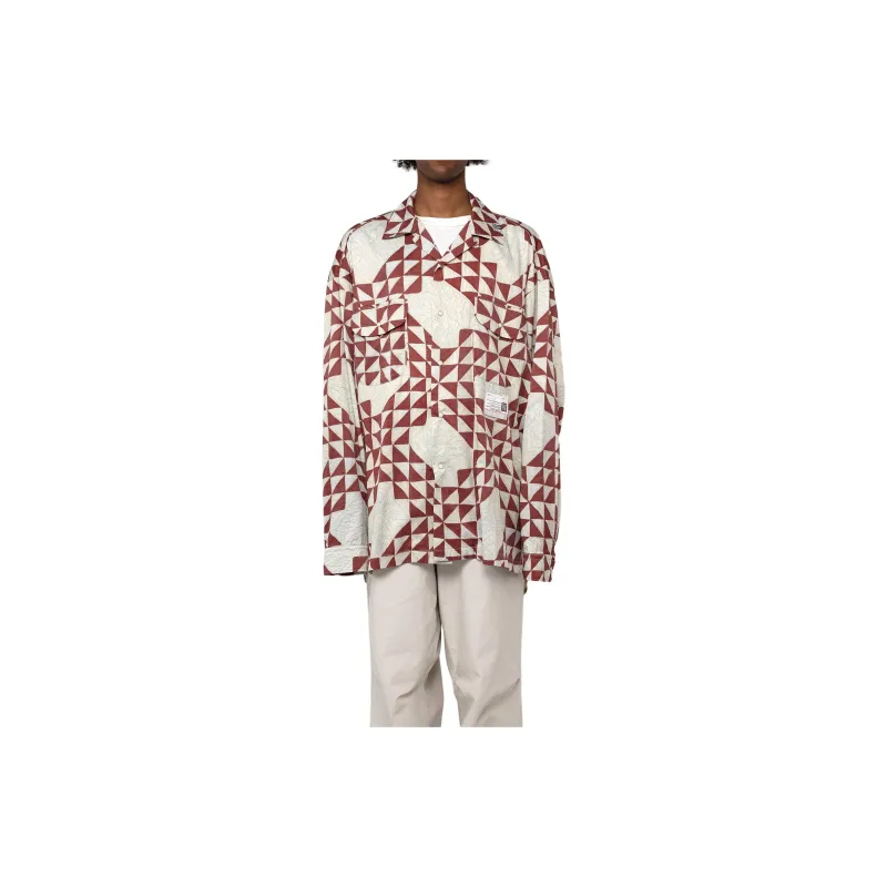 Maison Mihara Yasuhiro Shirt Men's Red-2