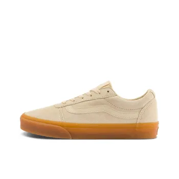 Vans Ward Anti Slip Wear Resistant Low Top Skateboard Shoes Women's Light Brown