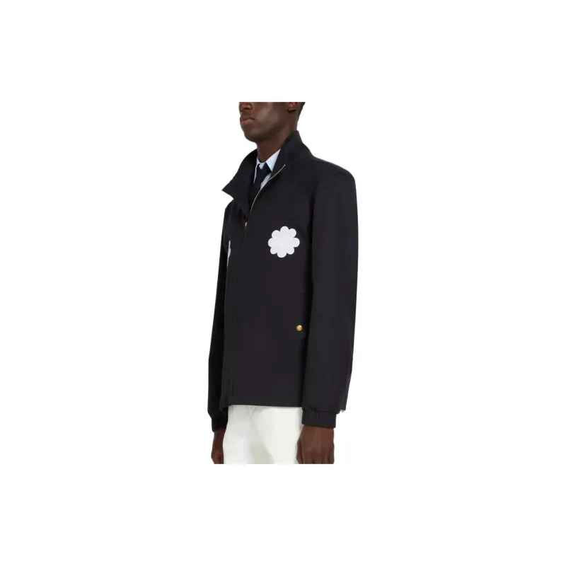 THOM BROWNE Jackets Men Navy-4