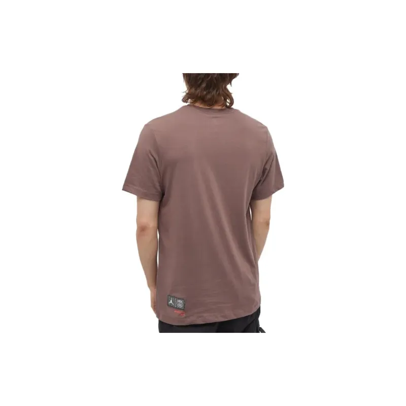 Nike T-Shirts Men Dark Brown-4