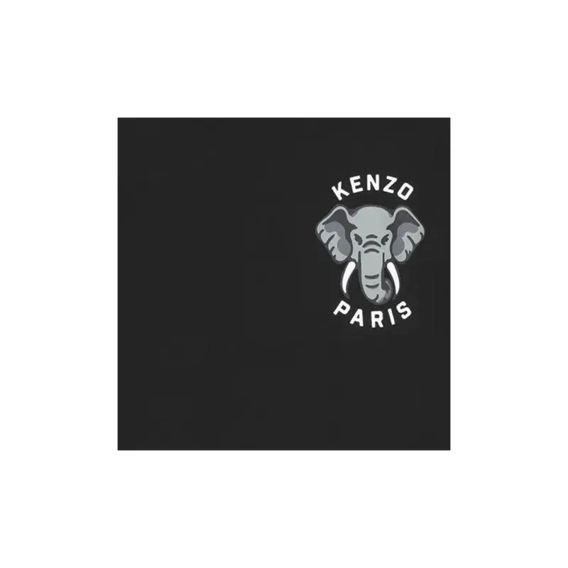 KENZO Elephant Printed Crewneck T Shirt-5