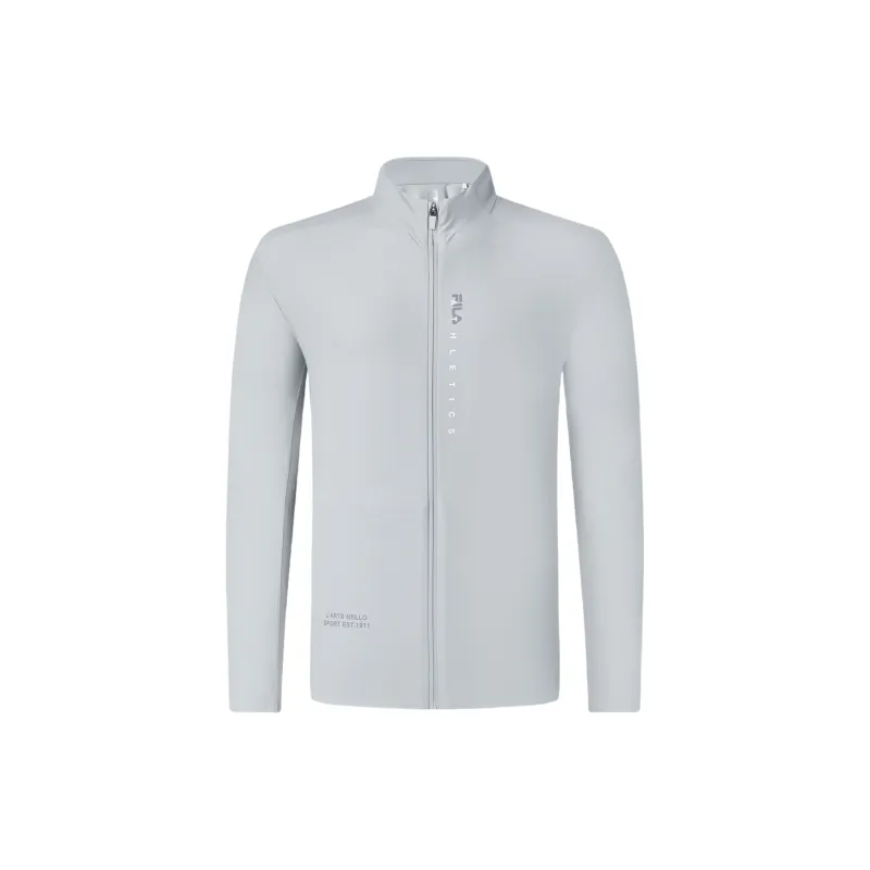 FILA Knitwear Men's Stone Mineral Gray-2