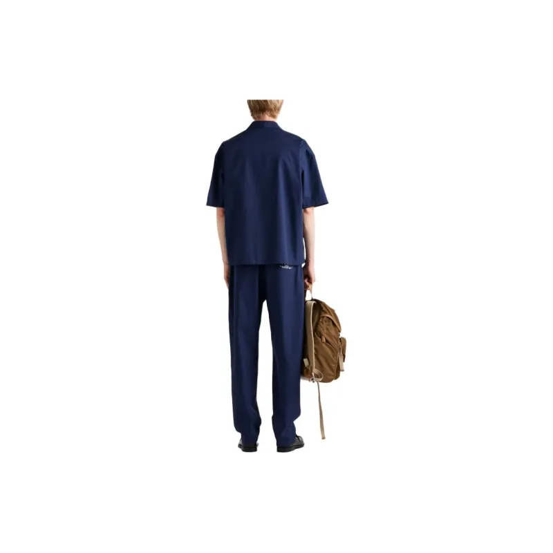 PRADA Poplin Trousers-1