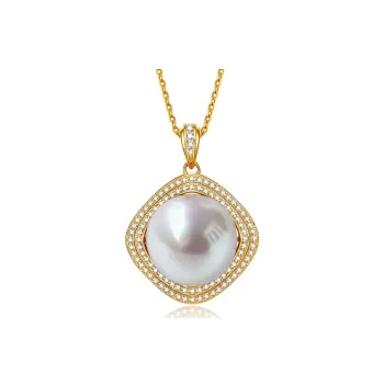 SANDYRILLA Freshwater Pearl Pendants Women's