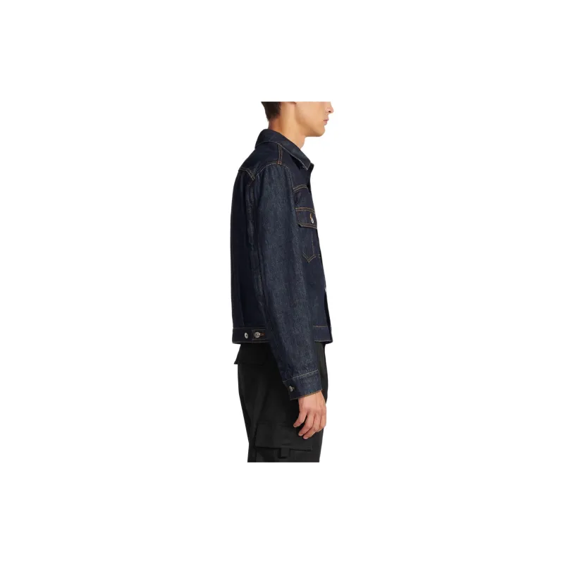 DIOR SS24 Denim Jacket Men's Navy-4