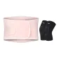 Pink New Arrival Waist Protector+LDEU803-1 Knee Protector 1 Pair
