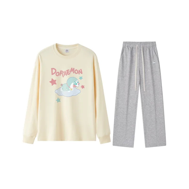Doraemon/a Unisex Pajama Sets-14