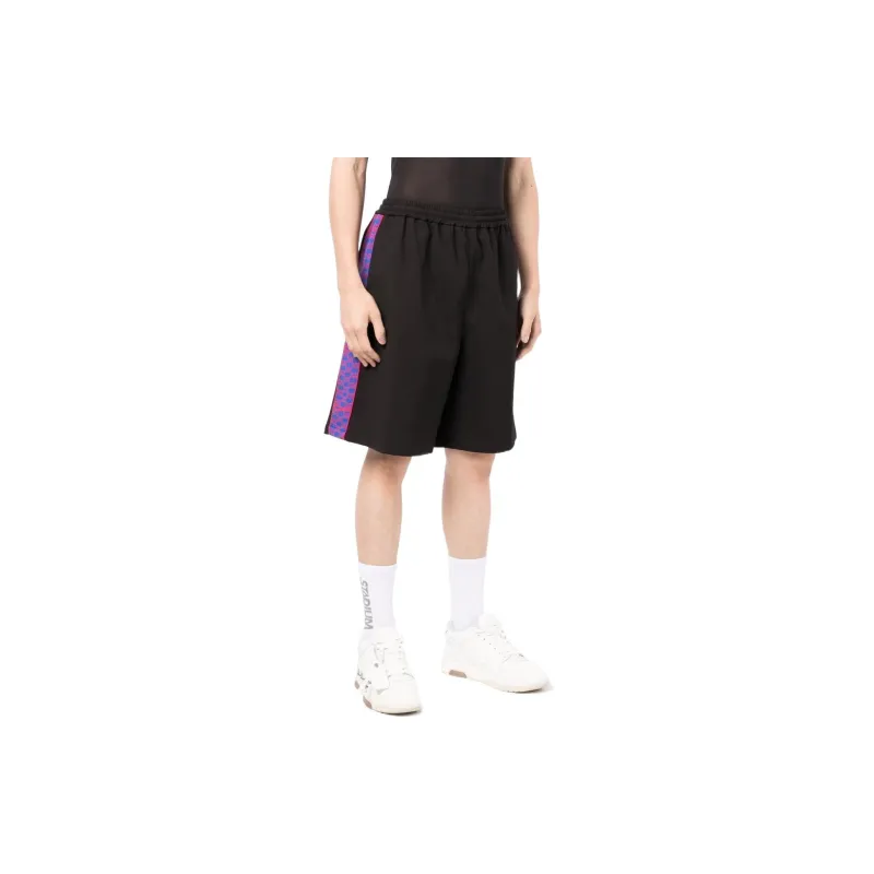 OFF WHITE Monogram Band Track Shorts-1